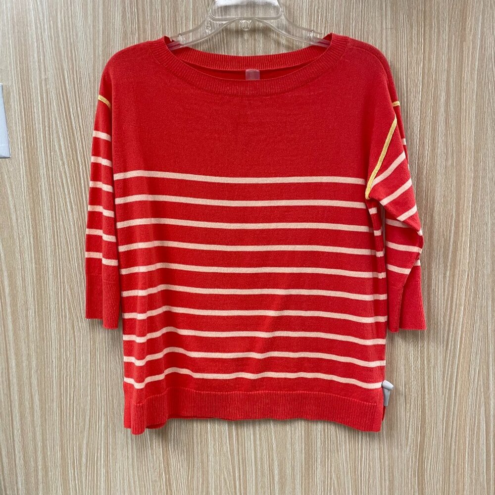 Zuda Red Stripe Sweater size XS